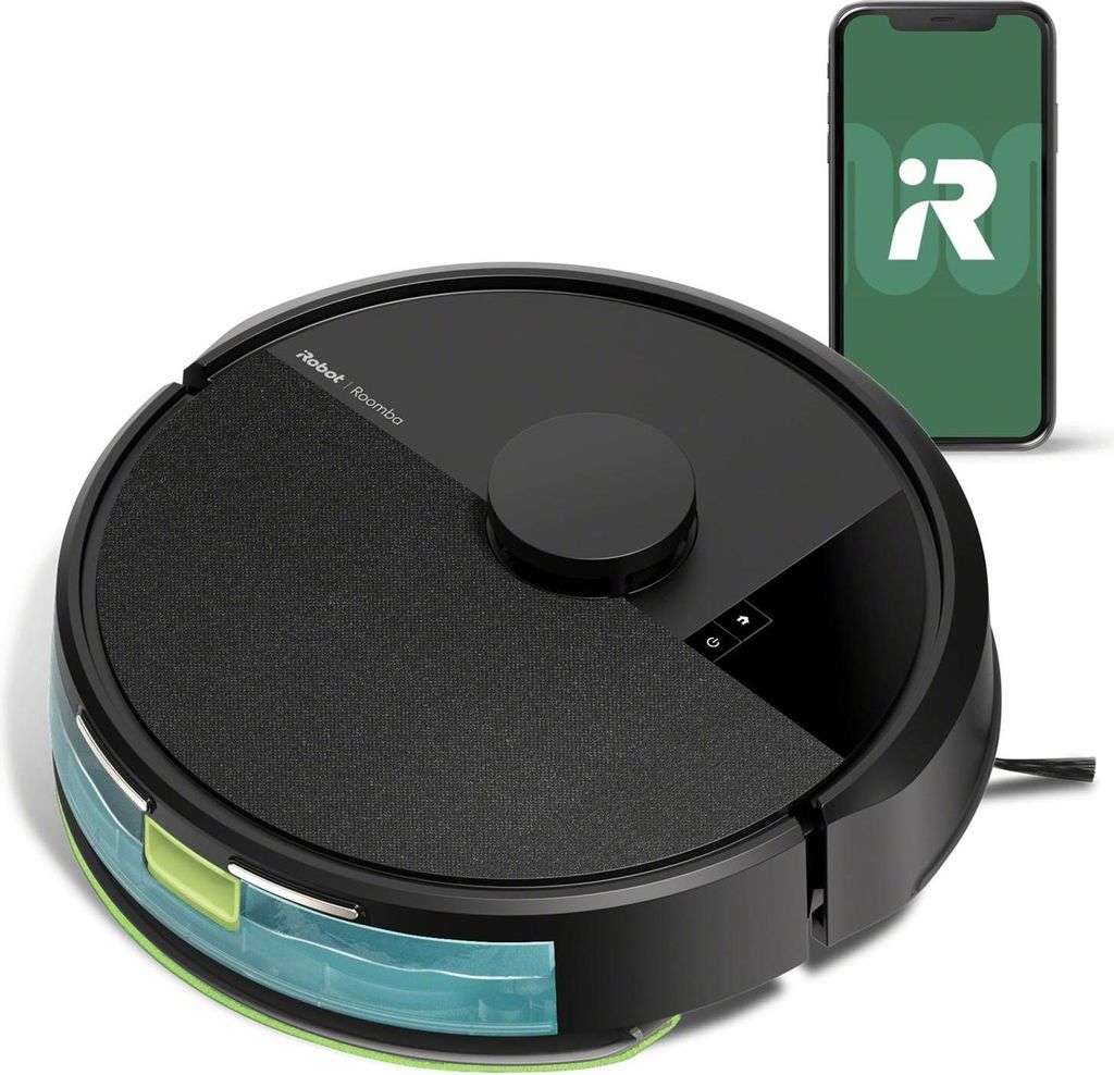 iRobot Roomba 105 Combo Schwarz Produktbild 