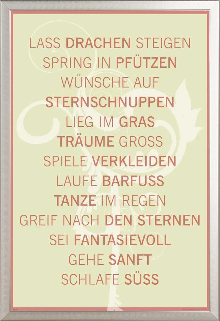 Cornice per Poster 61x91,5 Shinsuke Argento con Vetro Acrilico e Stampa