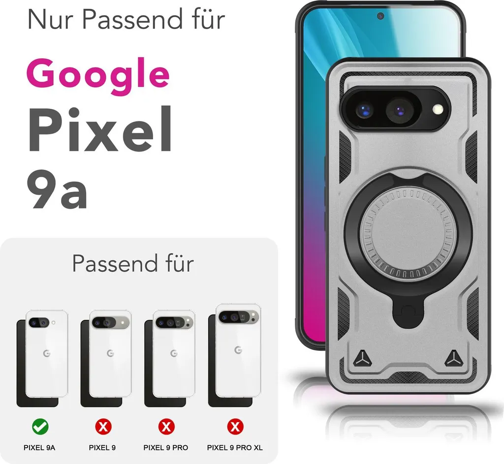 Custodia per Google Pixel 9A, in morbido silicone TPU, sottile