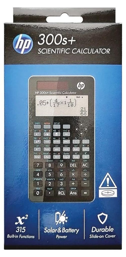 Kalkulator biurowy HP Scientific HP 300SPLUS/INT BX, 315 Zdjęcie produktu 