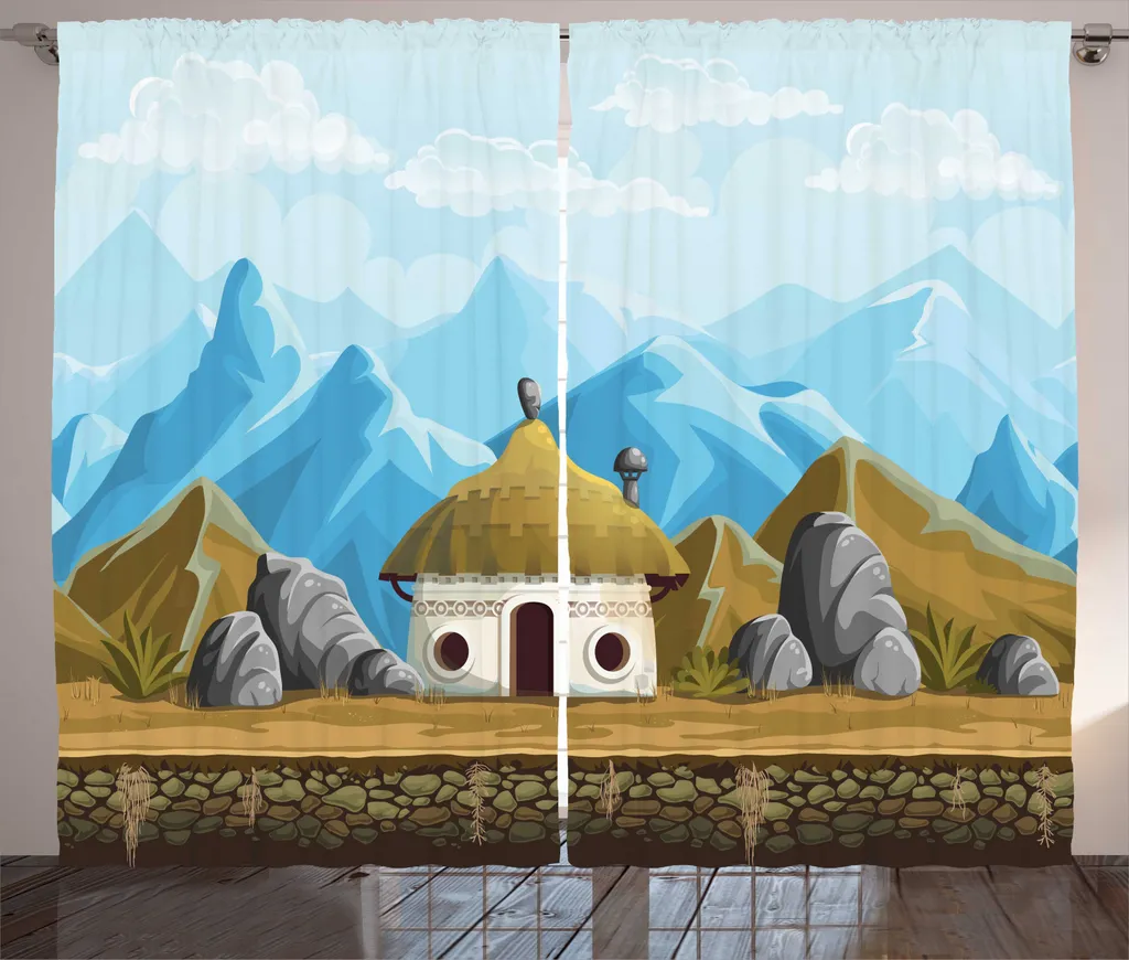 Tende ABAKUHAUS Lavabili 280x245: Praticità e Stile Montagna