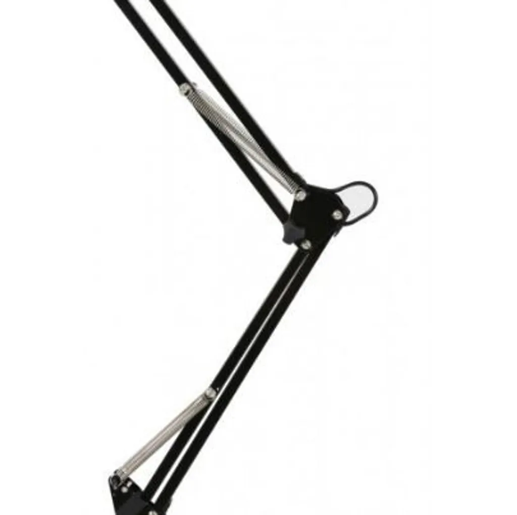 Lampe de table stable noire 68 cm - Éclairage efficace sans reflets