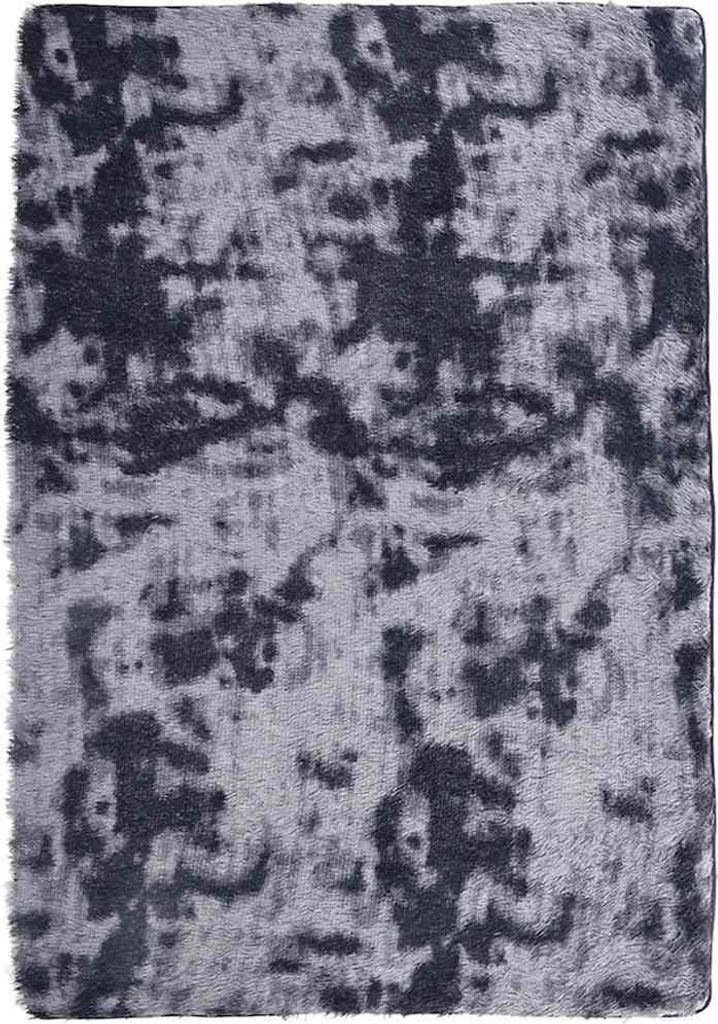 Teppich Shaggy Hochflor NAVARRA Dunkelgrau 200x290 cm Polyester