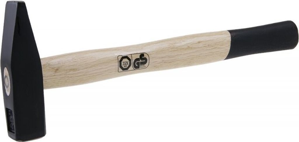 Hammer aus Kohlenstoffstahl mit geschmiedetem Kopf und ergonomischem Griff, 400g, 31 cm