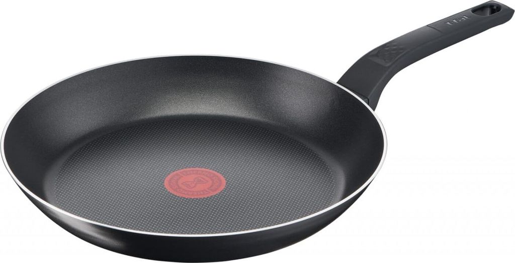 Easy Cook & Clean 2-teiliges Pfannenset | Bestehend aus Pfanne 24/28 cm | Antihaftbeschichtung | Sicher | Thermosignal | Diffusionspfannenbasis