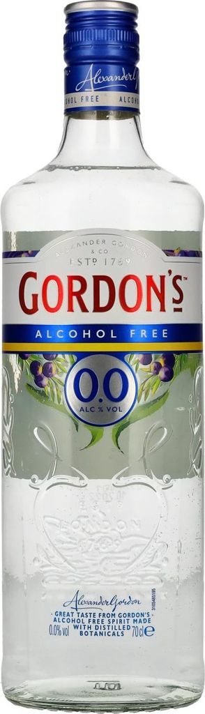 Gordon's 0,0%, alkoholfreie, zuckerfrei Gin-Alternative, Produktbild 