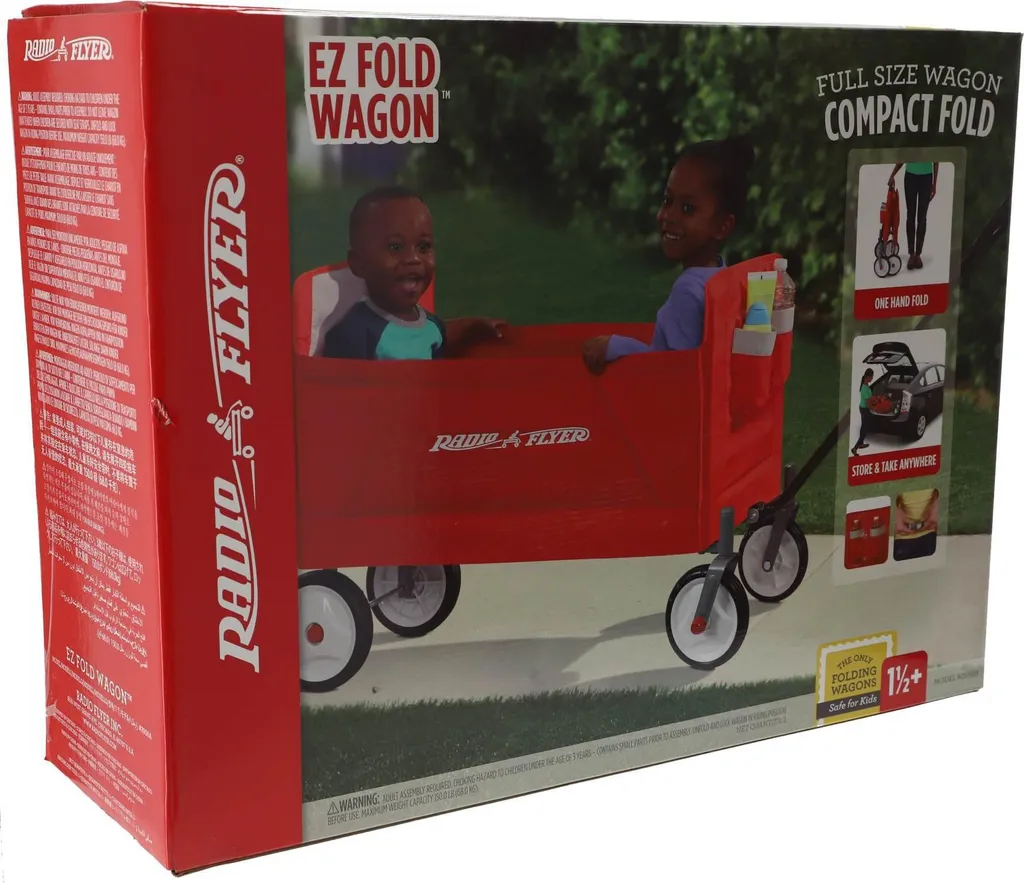 Carrello radio flyer 3 in 1 ez red