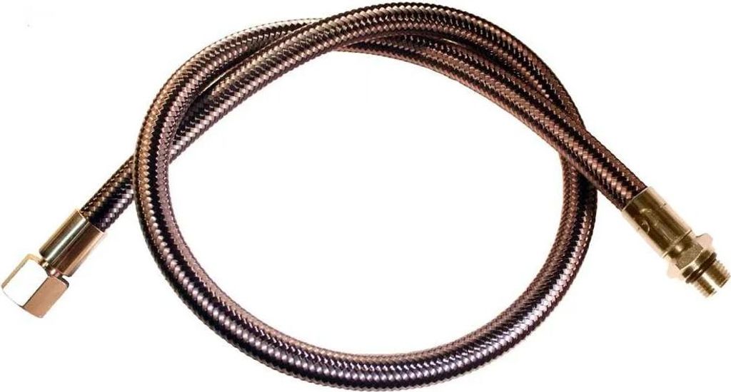 Metalsub Regulator Flex Male 1/2 ́ ́ Unf Schlauch Braun 25 cm Braun 25 cm