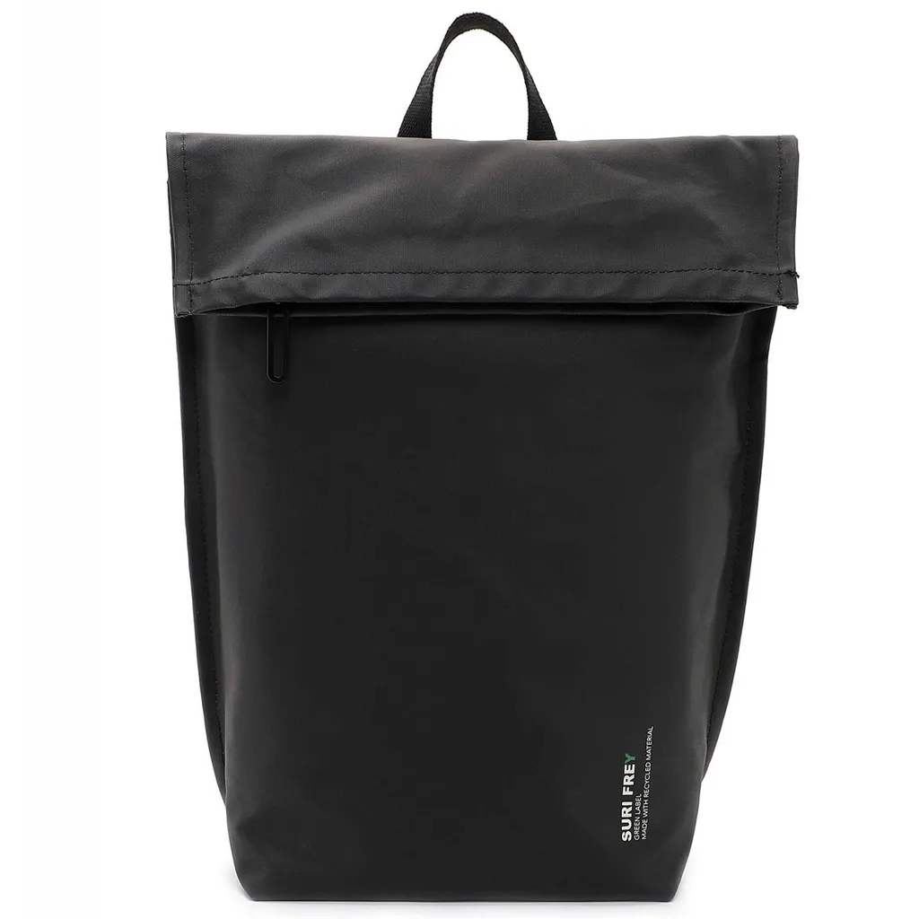 Zaino SURI FREY Green Nelly Nero - Zaino Donna Vegano Eco-Friendly