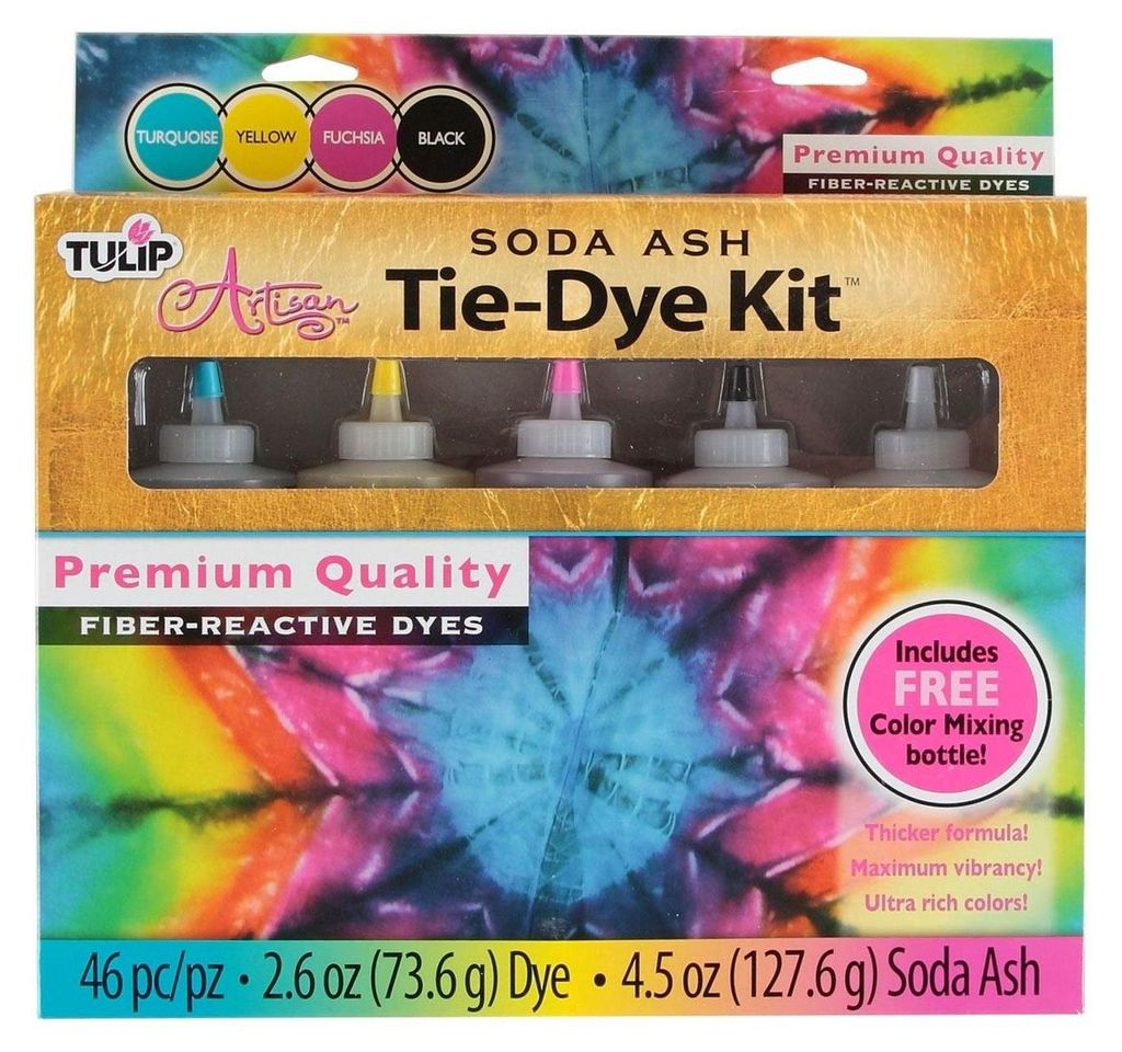 Tulip Tie-Dye Kit Soda Ash - Kit de teinture créative pour Image du produit 