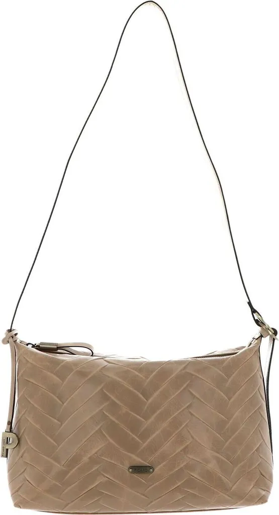 PICARD Basket Crossover Bag Cookie beige - Sac à bandoulière en cuir