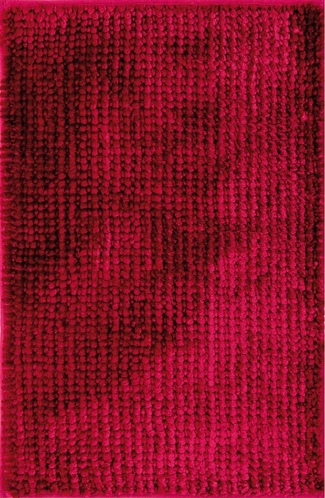 dywanik łazienkowy 50x80 cm Ella micro czerwony Zdjęcie produktu 