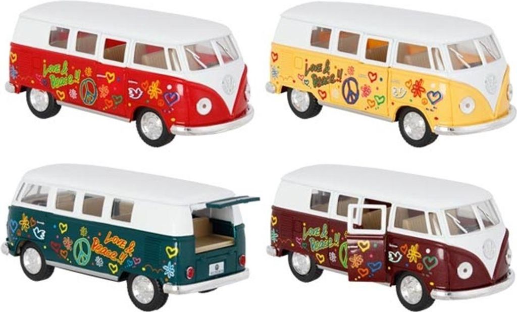 Volkswagen Microbus (1962) mit Druck, 1:32, L= 13,5 cm