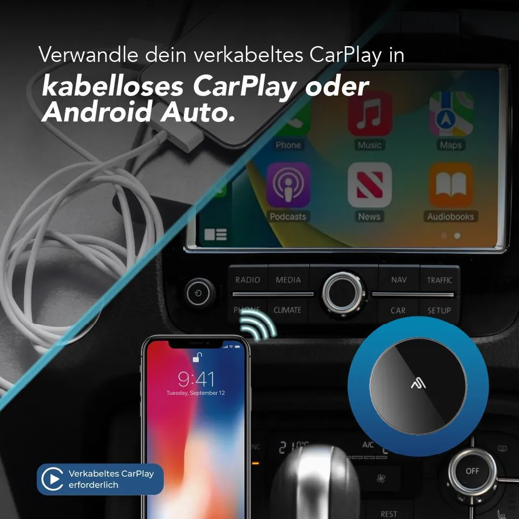 AutoSky AI Box Ultra : Solution CarPlay Android pour écrans d'origine