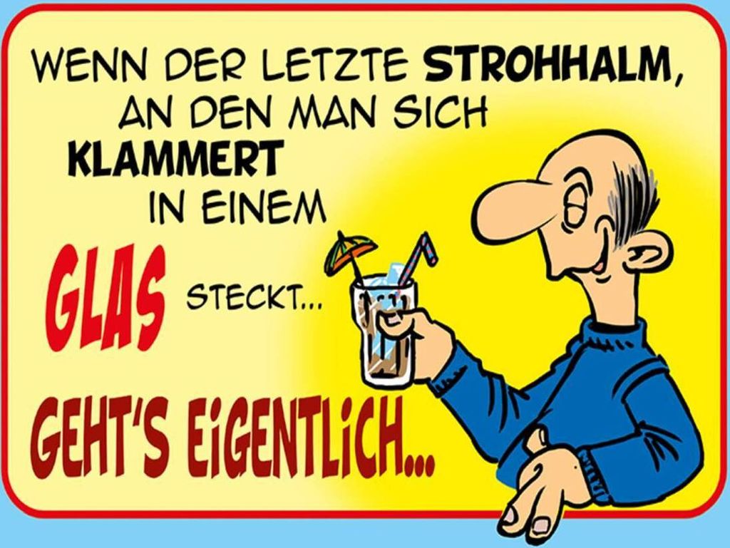 vianmo Holzschild 30x40 cm Letzter Strohhalm in einem Glas