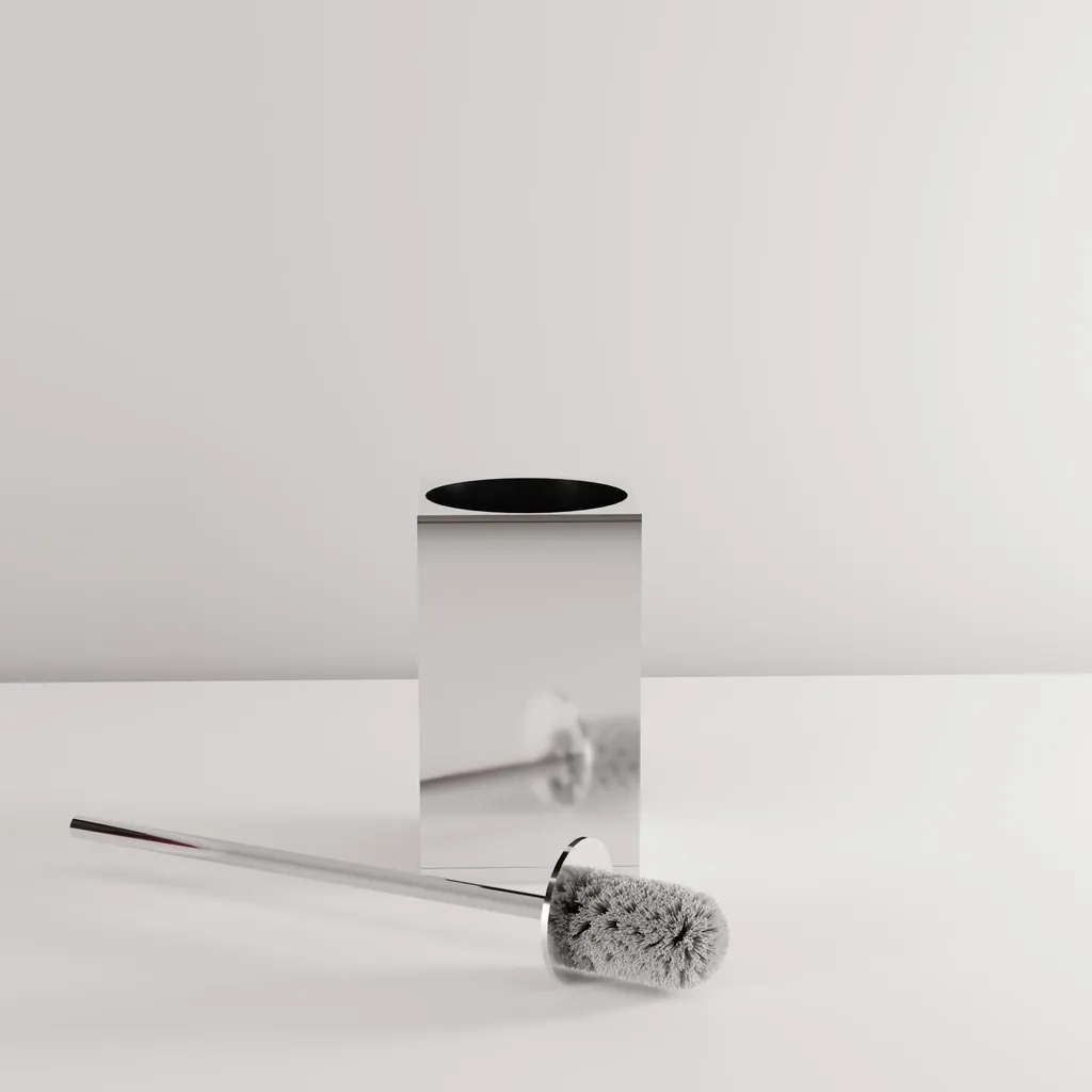 Brosse WC Rea B110 Chrome : accessoire indispensable pour vos toilettes