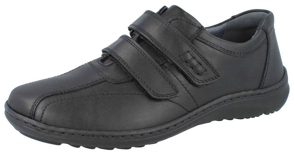 WALDLÄUFER H-Herwig Herren Kletthalbschuhe schwarz Produktbild 