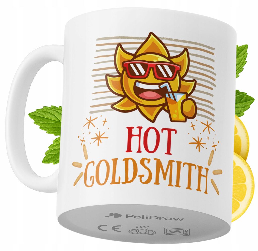 Lustige Tasse für Goldschmiede - Kaffee- oder Teetasse mit witzigem Textdesign - ideal für Geburtstage, Namenstage, Feiertage und besondere Anlä...