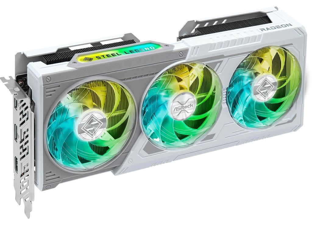 RX 9060 XT 16GB ASRock Radeon Steel Legend OC GDDR6