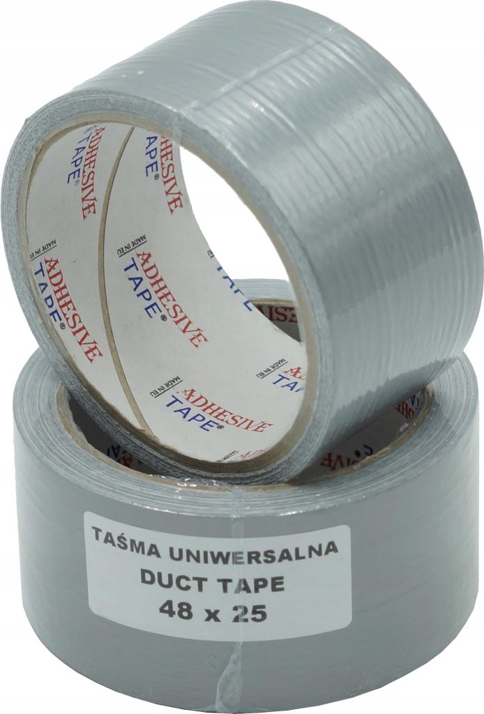 FEINZ | Reparaturband - 50mm x 25m - Silber - Universell einsetzbar - Hochwertige Klebekraft