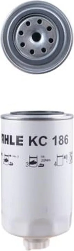 Filtre à carburant MAHLE KC 186 : Protection moteur haute précision