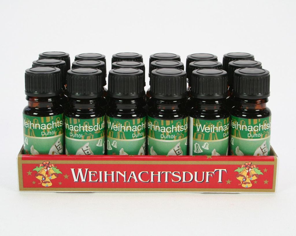 ELINA Duftöl 10ml Weihnachtsduft in Glasflasche Produktbild 