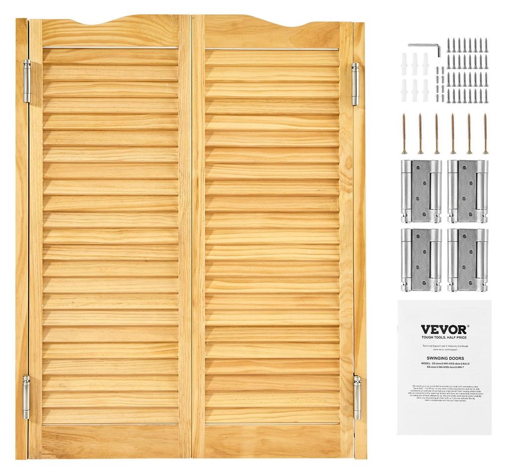 Puerta interior VEVOR, 805x28x1060 mm, puerta batiente con Imagen del producto 