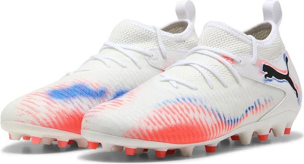 Puma FUTURE 8 MATCH MG Jr PUMA WHITE-PUMA BLACK-GLOWING 35.5