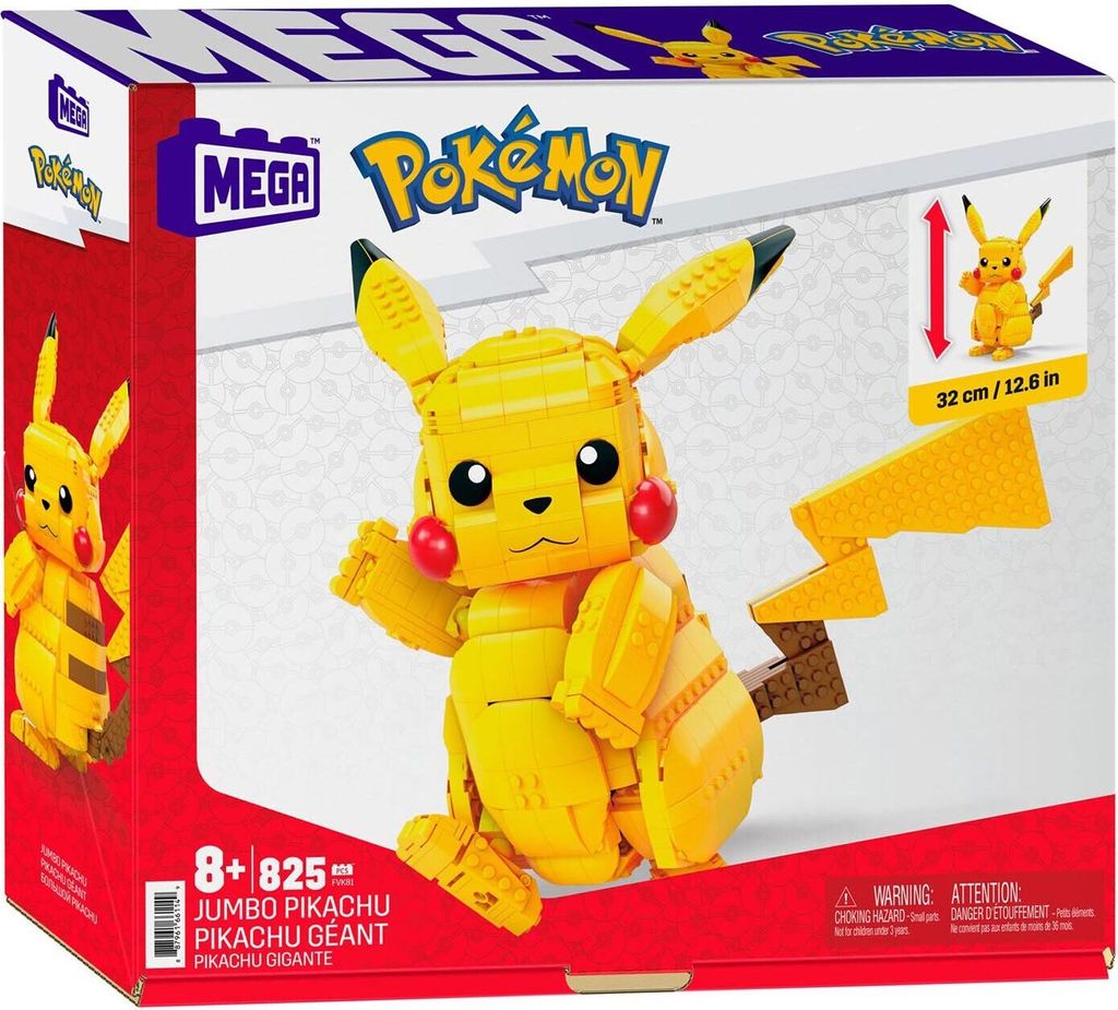 Mattel FVK81 Mega Construx Pokémon Jumbo Pikachu Obrázek produktu 24