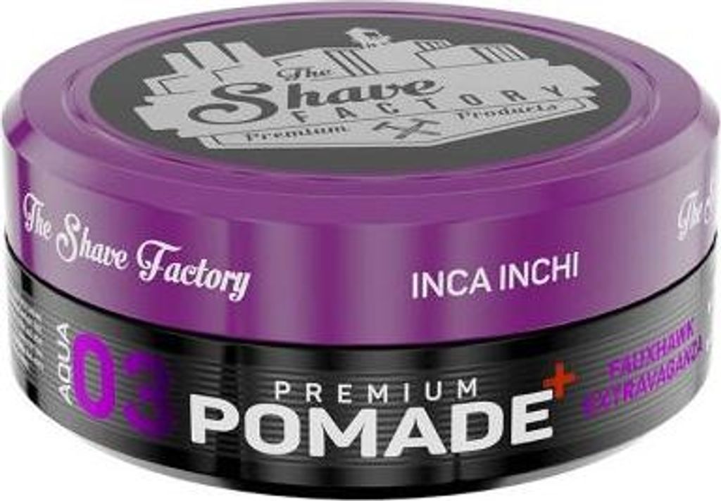 The Shave Factory Haarwachs glänzend I 03 Pomade Fauxhawk Zdjęcie produktu 