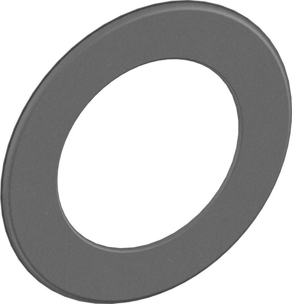 Ø 180 mm Ofenrohr Wandrosette - 55 mm - gussgrau