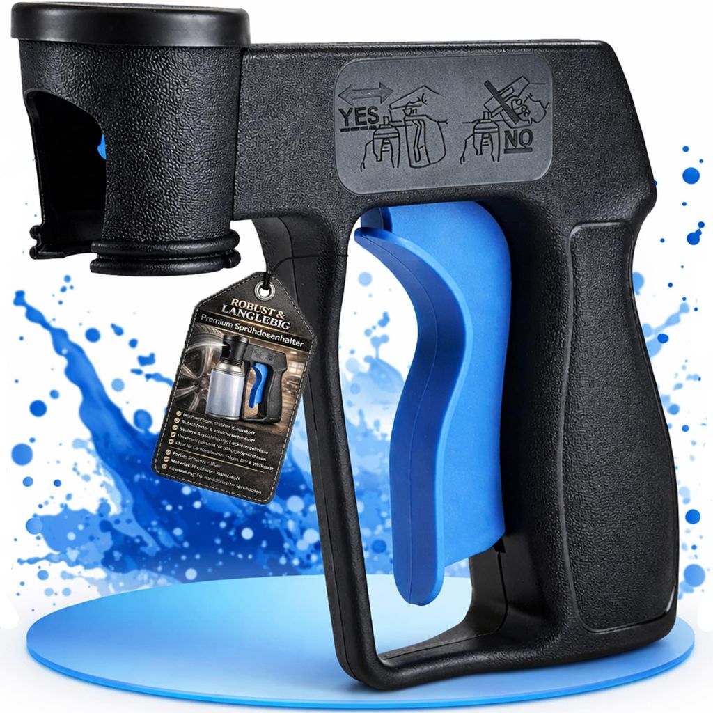 Pistolengriff für Spraydose Sprühpistole Handgriff Spray Dose Sprühdose Farbdose