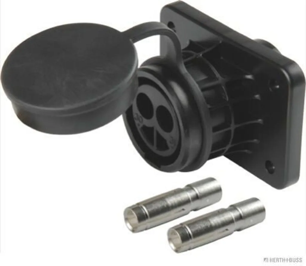 Prise 55mm HERTH+BUSS 51305750 en plastique robuste pour câblage auto
