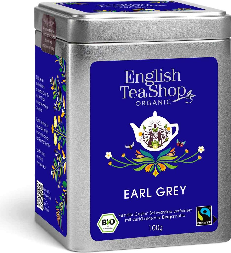 ETS - Earl Grey, BIO Fairtrade, Loser Tee, 100g Dose
