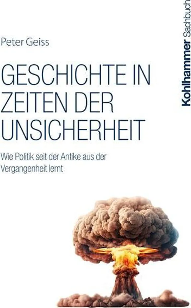 Livre essai Histoire en temps d'incertitude : analyse et perspectives