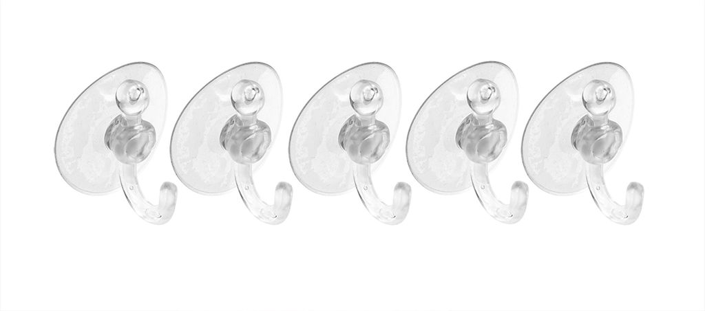 BigDean 40x Saugnapf mit Haken - 30 mm - extra stark - Produktbild 