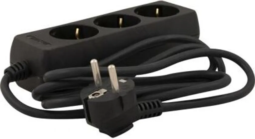 Câble Tcd 3V RA noir 1,5m - Connectique renforcée et isolation flexible