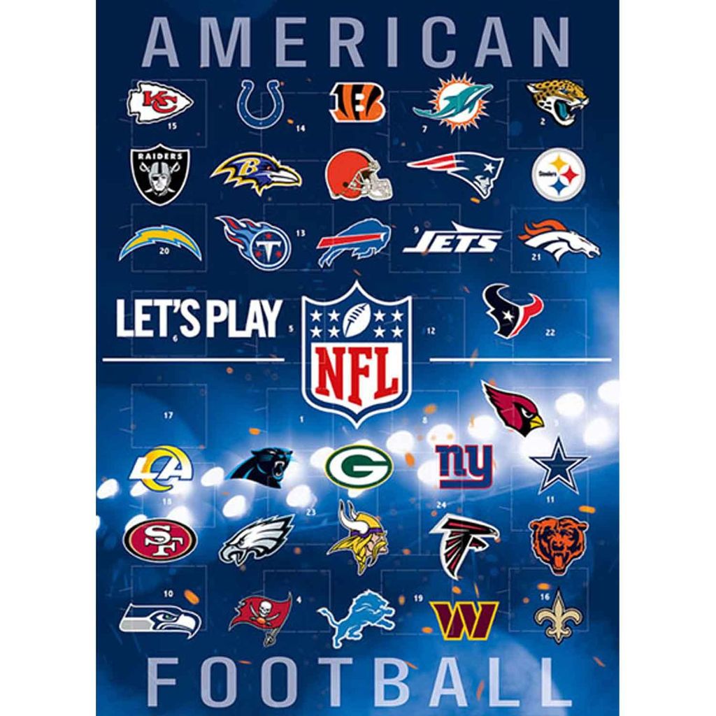 NFL Adventskalender Produktbild 