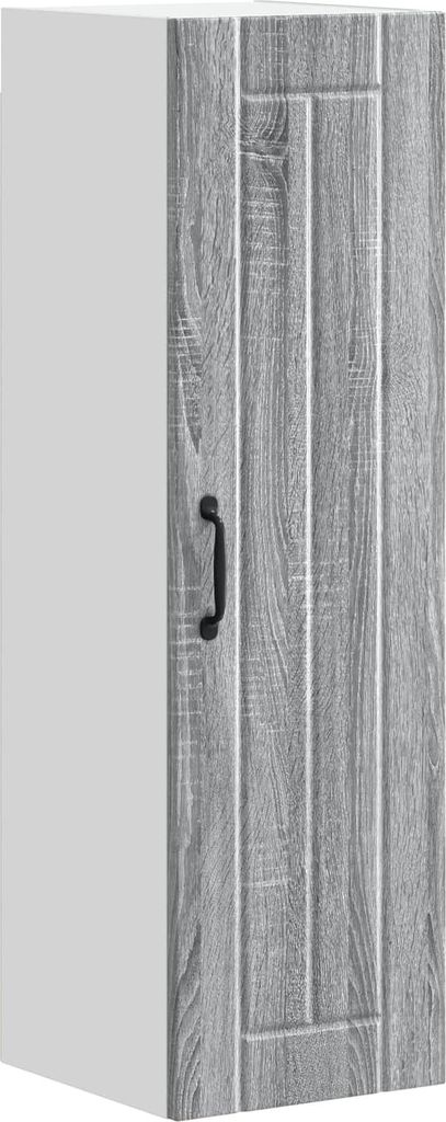 Wandschrank LUCCA Graues Sonoma 30 x 31 x 100 cm Holzwerkstoff