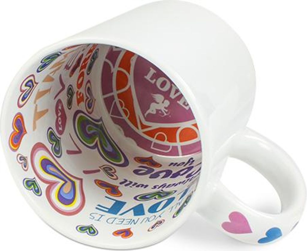 Tasse für Sublimation mit Motto - LOVE - 11oz / 330ml