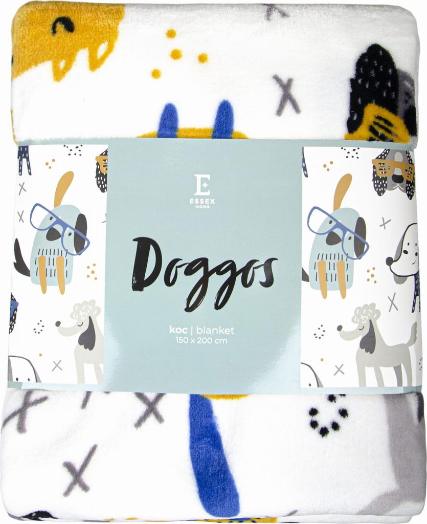 DooGo Fleece-Decke, warm und weich, 150 x 200 cm