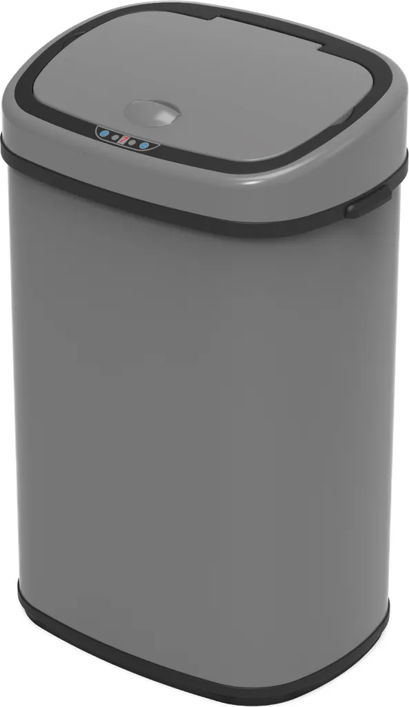 Poubelle Automatique 68L Grise : Finies les Mauvaises Odeurs en Cuisine