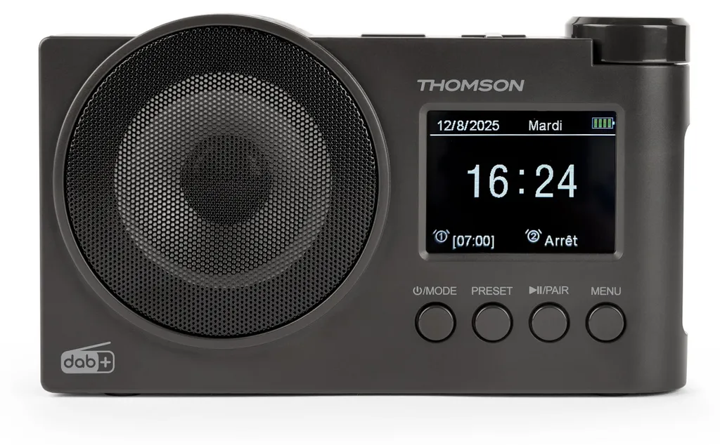 Radio Thomson RT400DABBTBK - Poste Radio Numérique DAB+ et Bluetooth Noir