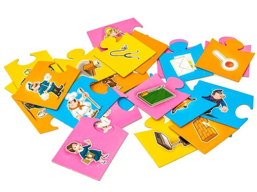 Kit d'organisation pour bureau Professions 00857 - Clips éducatifs