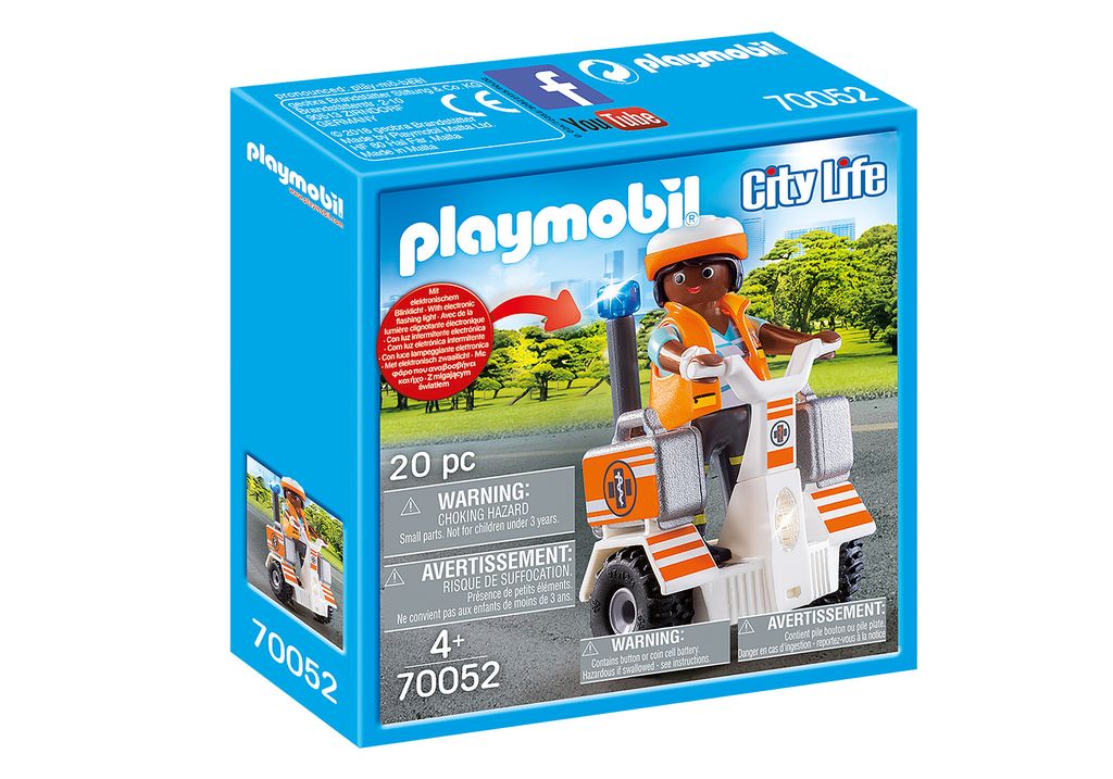 PLAYMOBIL 70052 - Rettungs-Balance-Roller