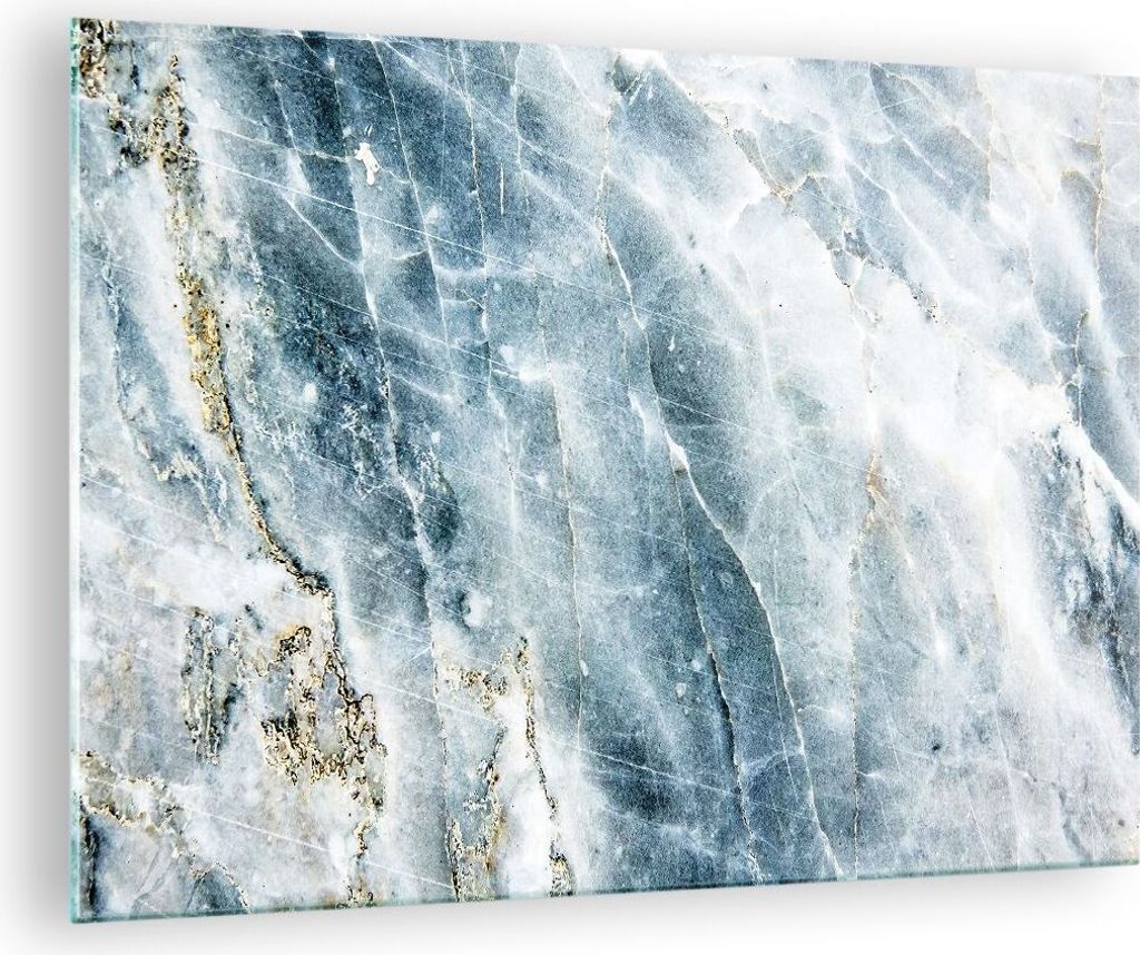 Bilder auf glas - Einteilig -  Nachahmung Stein Marmor - Produktbild 