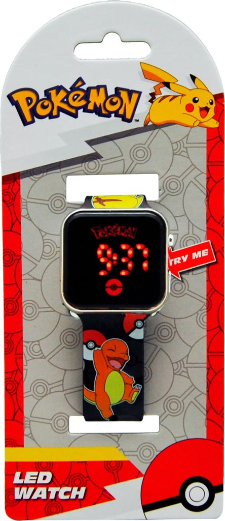 Montre LED numérique Pokémon Salamèche 68990 Image du produit 