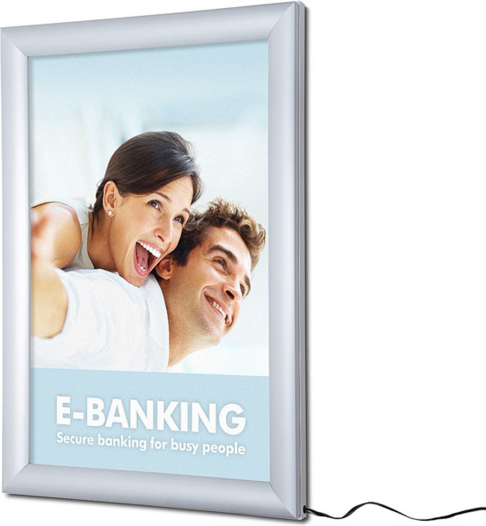 Showdown Displays LED-Leuchtrahmen DIN A3