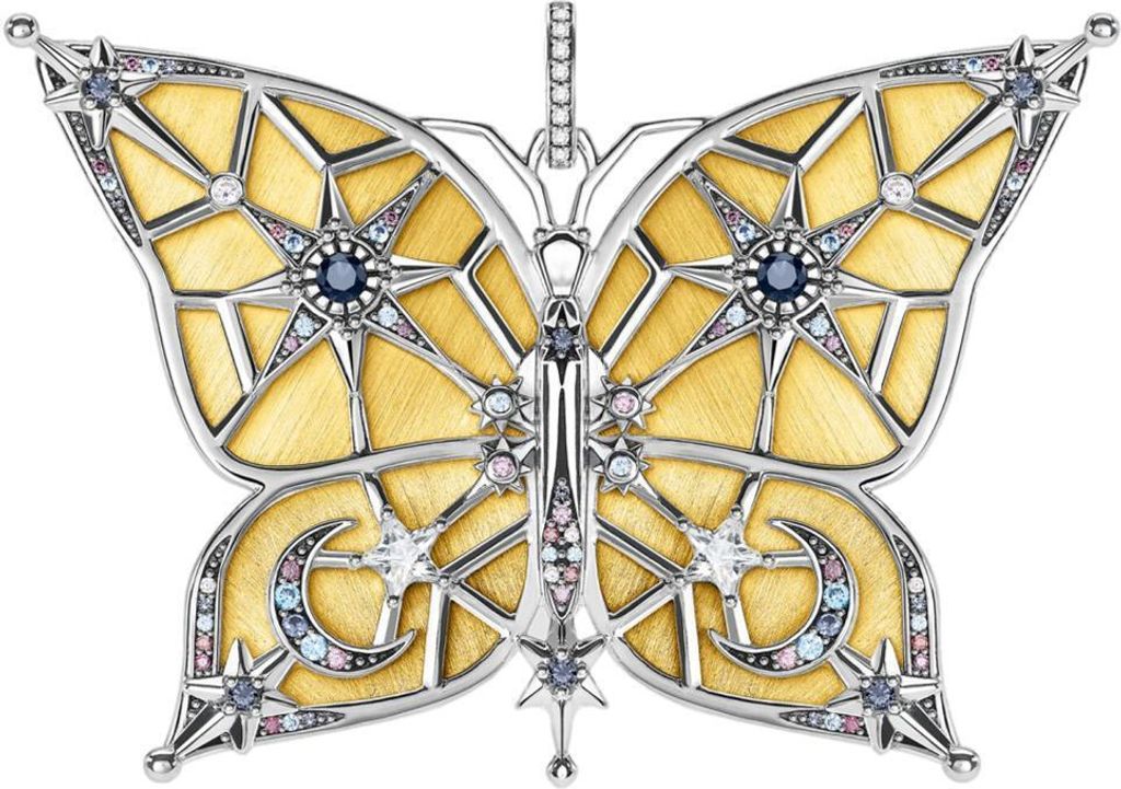 Thomas Sabo  Anhänger Schmetterling Stern & Mond Produktbild 