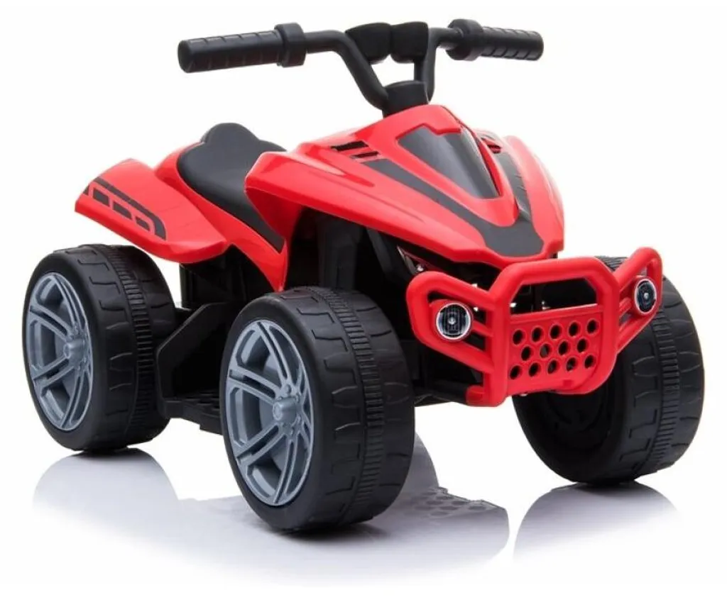 Quad électrique enfant TR1805 rouge idéal pour jouer dans le jardin